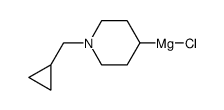 1-cyclopropylmethyl-4-piperidyl-magnesium chloride结构式