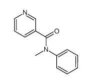 N-methyl-N-phenyl-nicotinamide Structure
