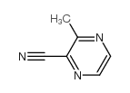 2-氰基-3-甲基吡嗪结构式