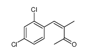4-(2,4-dichlorophenyl)-3-methylbut-3-en-2-one结构式