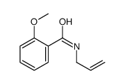 2-methoxy-N-prop-2-enylbenzamide结构式