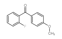 2-氟-4'-甲氧基苯甲酮结构式