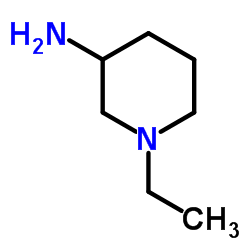 3-氨基-N-乙基哌啶结构式