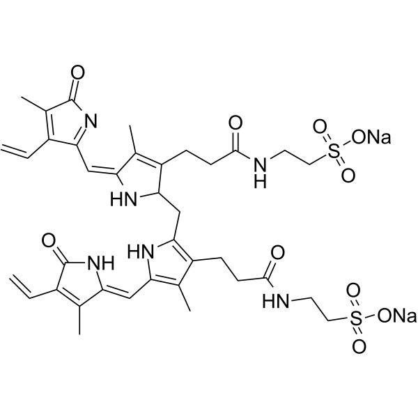 二牛磺酸胆红素钠盐/缀合胆红素结构式