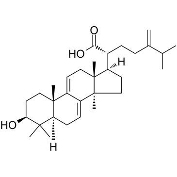 Dehydroeburicoic acid structure