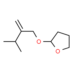 Furan, tetrahydro-2-(3-methyl-2-methylenebutoxy)- (9CI) Structure
