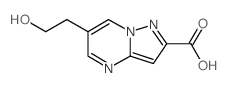 6-(2-Hydroxy-ethyl)-pyrazolo[1,5-a]pyrimidine-2-carboxylic acid picture