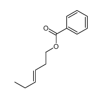 hex-3-enyl benzoate结构式