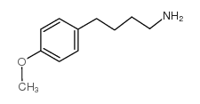 4-(4-甲氧基苯基)丁胺结构式