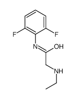 N-(2,6-Difluorophenyl)-N2-ethylglycinamide Structure