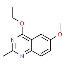 Quinazoline, 4-ethoxy-6-methoxy-2-methyl- (9CI) Structure