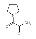 1-(2-氯丙酰基)吡咯烷结构式