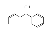 (Z)-1-phenyl-3-penten-1-ol结构式