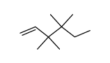 3,3,4,4-Tetramethyl-1-hexen结构式