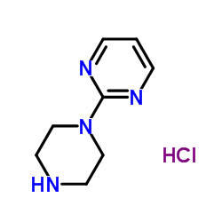 1-(2-嘧啶基)哌嗪盐酸盐结构式
