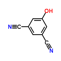 5-Hydroxyisophthalonitrile Structure