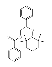1-(benzyloxy)-2-phenyl-2-(2',2',6',6'-tetramethyl-1'-piperidinyloxy)-ethane结构式
