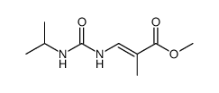 methyl (E)-3-(3-isopropylureido)-2-methylacrylate结构式
