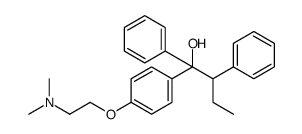 Benzeneethanol, α-[4-[2-(dimethylamino)ethoxy]phenyl]-β-ethyl-α-(phenyl-14C) Structure