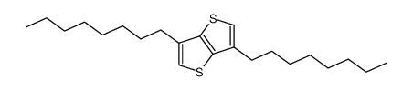 3,6-dioctylthieno[3,2-b]thiophene Structure