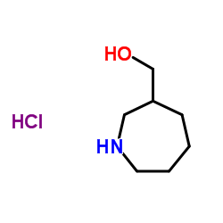 氮杂环庚烷-3-基甲醇盐酸盐结构式
