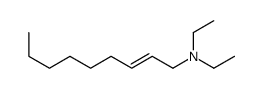 N,N-diethylnon-2-en-1-amine结构式
