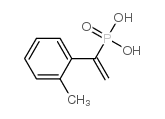 1-(2-methylphenyl)ethenylphosphonic acid结构式