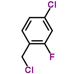 4-Chloro-2-fluorobenzyl chloride structure