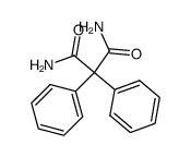 diphenyl-malonic acid diamide结构式