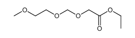 ethyl 2-(2-methoxyethoxymethoxy)acetate Structure