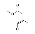 methyl 4-chloro-3-methylbut-3-enoate Structure