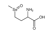 2-amino-4-methylseleninylbutanoic acid Structure