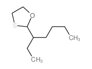 1,3-Oxathiolane,2-(1-ethylpentyl)- (7CI)结构式