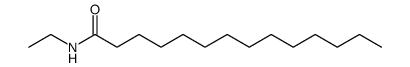 Tetradecanamide, N-ethyl结构式