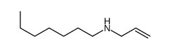 N-prop-2-enylheptan-1-amine结构式