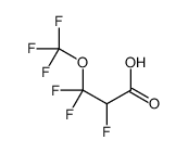 2,3,3-trifluoro-3-(trifluoromethoxy)propanoic acid Structure