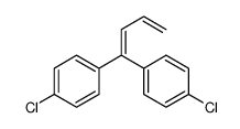 1,1-双-(4-氯苯基)-1,3-丁二烯结构式