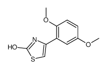 4-(2,5-DIMETHOXYPHENYL)-2(3H)-THIAZOLONE Structure