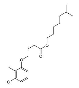 6-methylheptyl 4-(chloro-2-methylphenoxy)butyrate Structure
