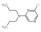 2-氯-6-(N,N-二丙基氨基)吡嗪结构式