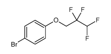 Benzene, 1-bromo-4-(2,2,3,3-tetrafluoropropoxy)结构式