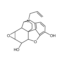 Nalorphine epoxide Structure