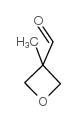 3-甲基-3-醛基-1-氧杂环丁烷结构式