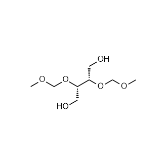 (2S,3S)-2,3-双(甲氧基甲氧基)丁烷-1,4-二醇结构式