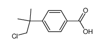 4-(chloro-tert-butyl)-benzoic acid Structure