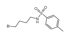 N-(4-bromobutyl)-4-methylbenzenesulfonamide结构式