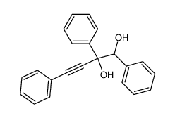 1,2,4-triphenyl-but-3-yne-1,2-diol结构式