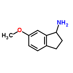 6-methoxy-2,3-dihydro-1H-inden-1-amine Structure