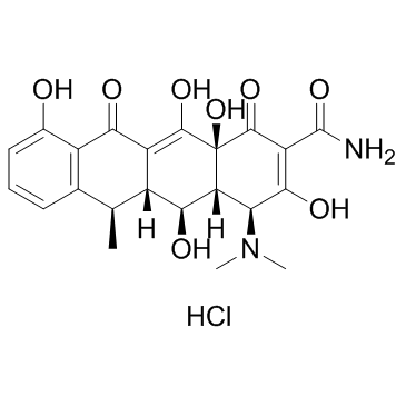 doxycycline hydrochloride structure