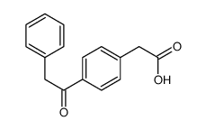 2-[4-(2-phenylacetyl)phenyl]acetic acid Structure